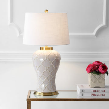 Arthur 29" Ceramic LED Table Lamp - JONATHAN Y